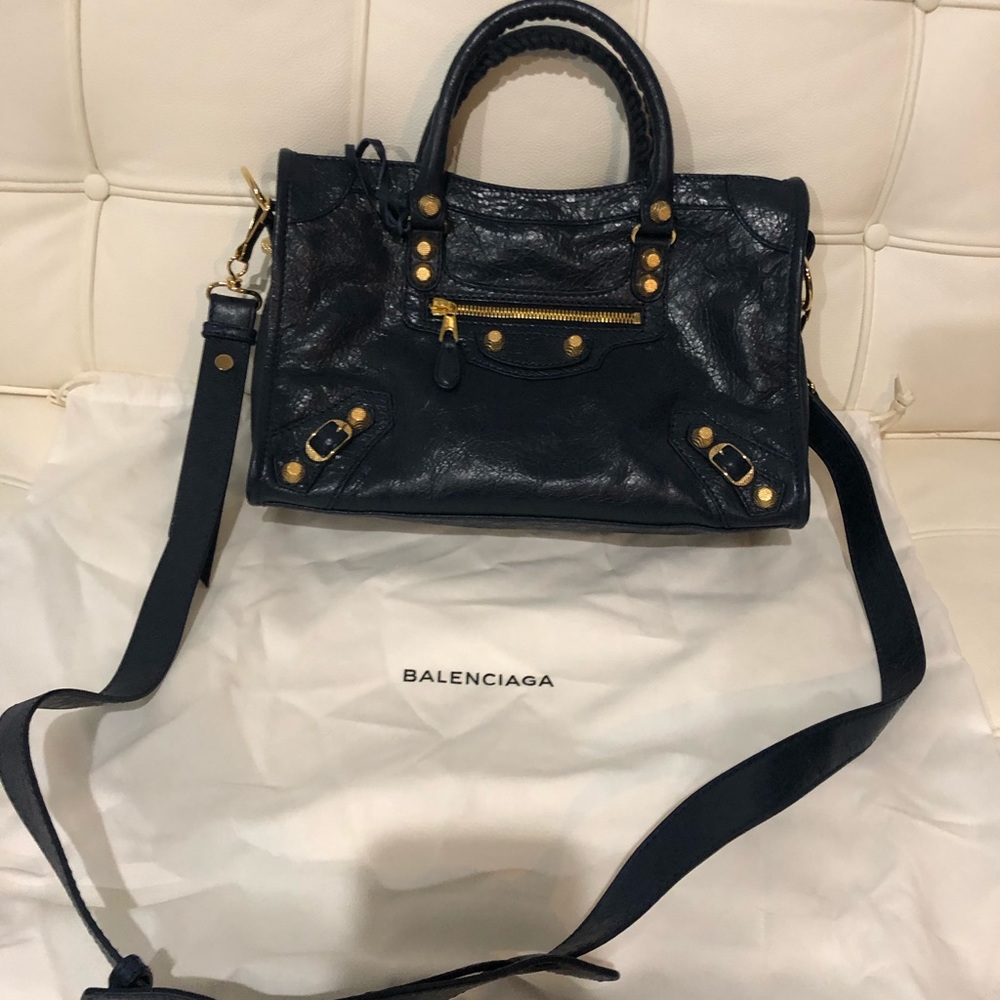 BALENCIAGA Giant 12 City SAJ Purse